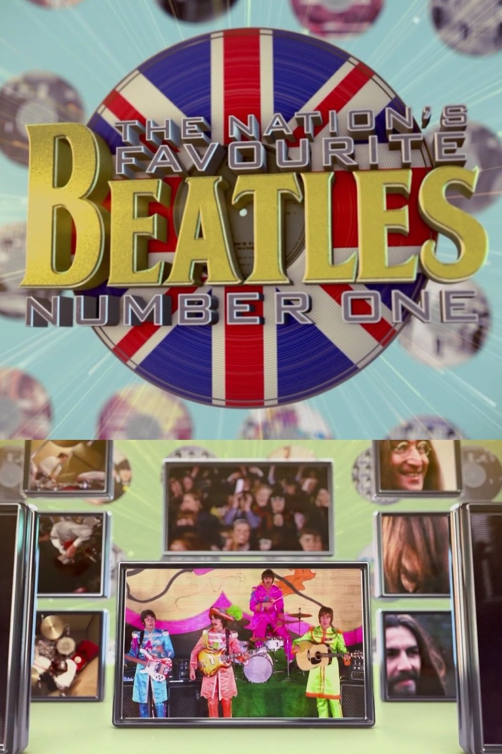 Постер The Nation's Favourite Beatles Number One
